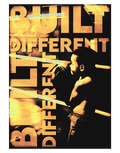 Built Different – Statement Boxing Wall Poster