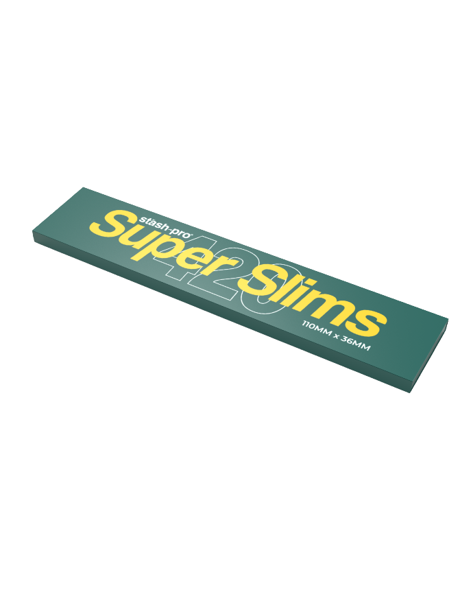 stash-pro Super Slim Rolling Paper-Brown