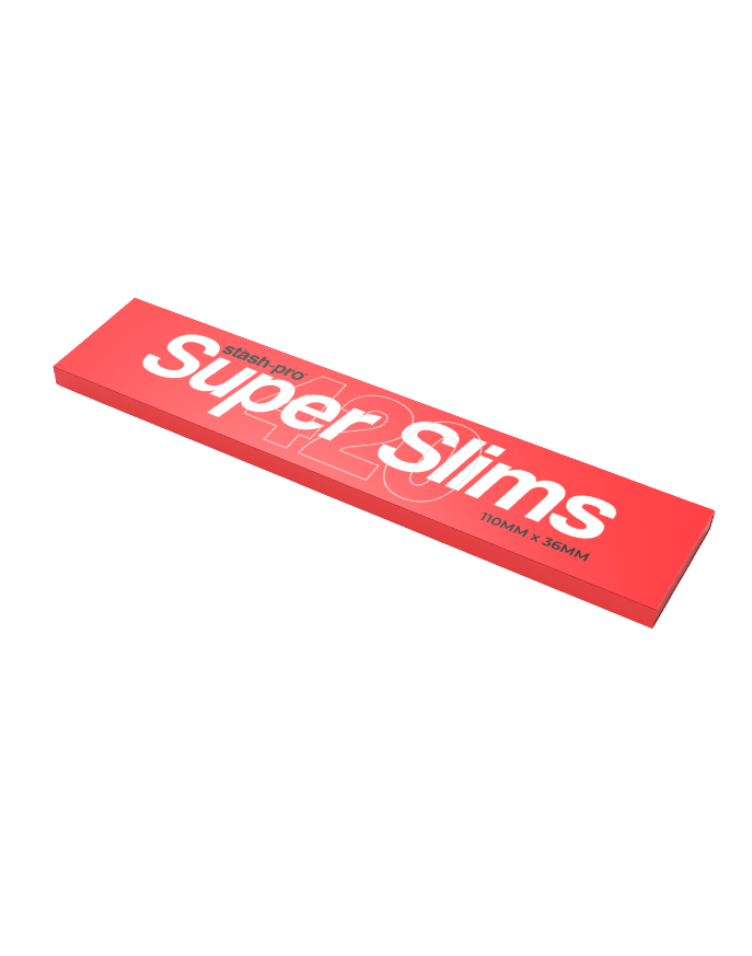 stash-pro Super Slim Rolling Paper-white